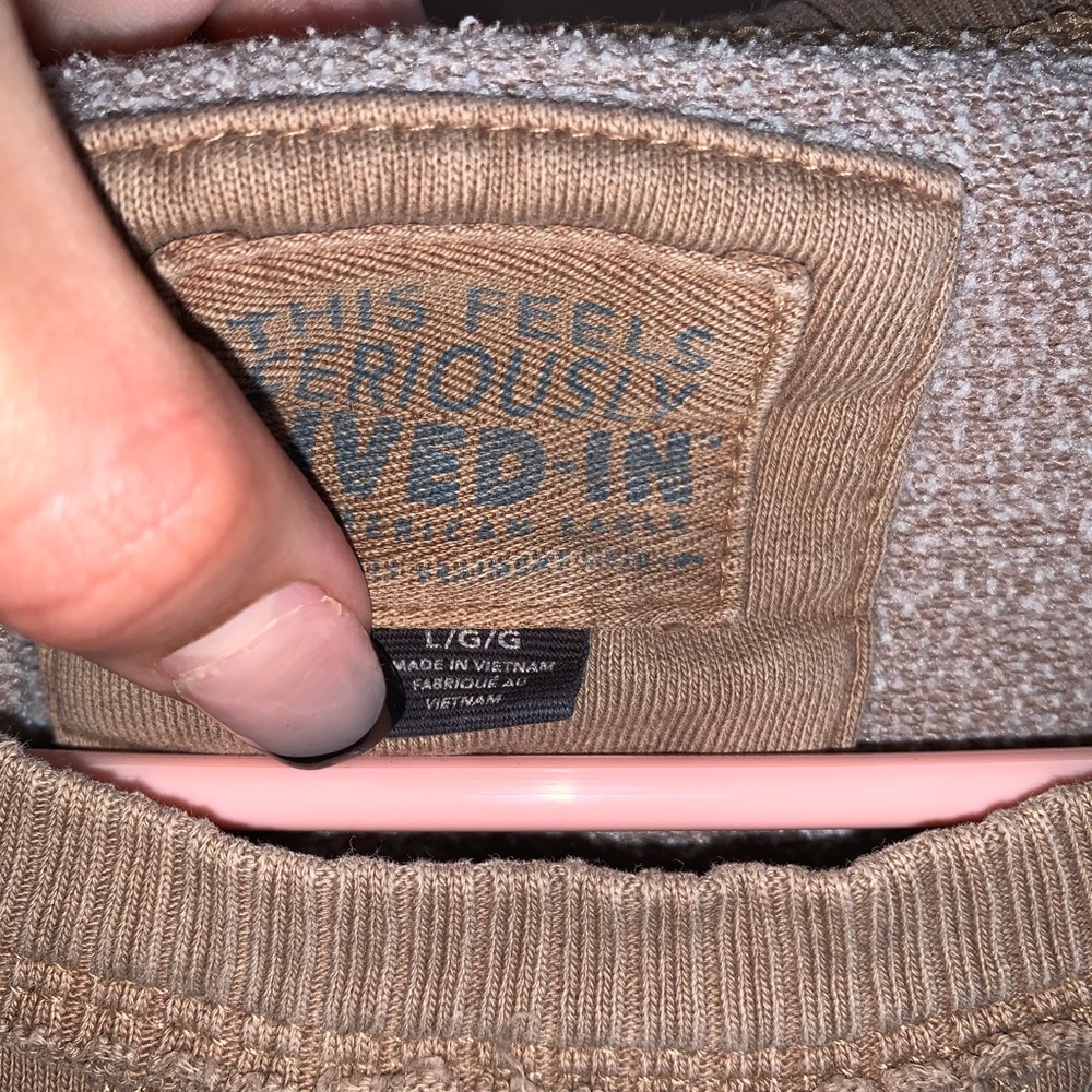 American Eagle Outfitters Tan Sweater - Picture 6 of 7